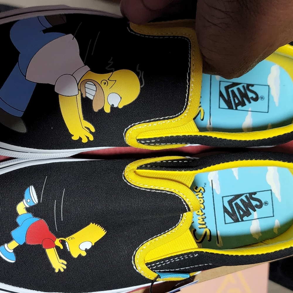 Vans Classic Slip-on, The Simpsons Homer Bart